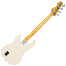 Load image into Gallery viewer, Vintage White Active Vintage V4 ProShop Unique Bass Guitar