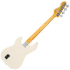 Vintage White Active Vintage V4 ProShop Unique Bass Guitar