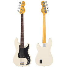 Load image into Gallery viewer, Vintage White Active Vintage V4 ProShop Unique Bass Guitar