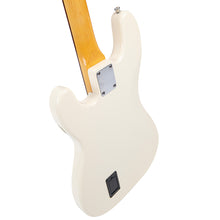 Load image into Gallery viewer, Vintage White Active Vintage V4 ProShop Unique Bass Guitar