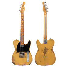 Load image into Gallery viewer, Heavy Distressed Butterscotch Vintage V52 ProShop Custom-Build Electric Guitar