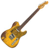Heavy Distressed Butterscotch Vintage V52 ProShop Custom Build Electric Guitar