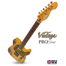 Load image into Gallery viewer, Heavy Distressed Butterscotch Vintage V52 ProShop Custom-Build Electric Guitar