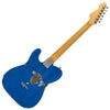 Distressed Metallic Blue Vintage V52 ProShop Unique Electric Guitar