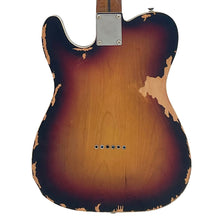 Load image into Gallery viewer, Distressed Sunburst Vintage V52 ProShop Unique Electric Guitar