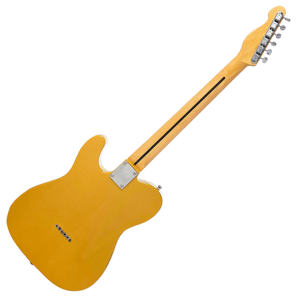 Vintage V52 ProShop Unique Electric Guitar ~ Light Distressed Buttersc ...