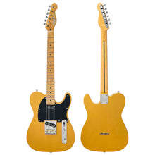Load image into Gallery viewer, Light Distressed Butterscotch Vintage V52 ProShop Unique Electric Guitar