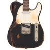 Vintage V59 ProShop Custom-Build Electric Guitar ~ Heavy Distressed Black over Tobacco Sunburst