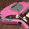 Vintage V65 ProShop Custom-Build ~ Heavy Distress ~ Bubblegum Pink Over Sunburst