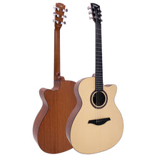 Load image into Gallery viewer, Vintage Statesboro' Moonshine Orchestra Cutaway Acoustic Guitar