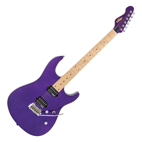 Pasadena Purple Vintage V6M24 ReIssued Series Electric Guitar