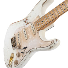 Load image into Gallery viewer, Vintage V6 ProShop Custom-Build Electric Guitar ~ Heavy Distressed White