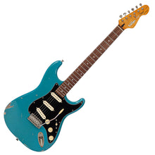 Load image into Gallery viewer, Distressed Taos Turquoise Vintage V6 ProShop Custom-Build Electric Guitar