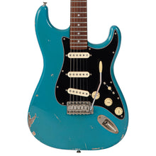 Load image into Gallery viewer, Distressed Taos Turquoise Vintage V6 ProShop Custom-Build Electric Guitar
