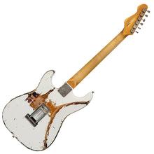 Load image into Gallery viewer, Vintage V6 ProShop Custom-Build ~ Heavy Distressed White Over Sunburst