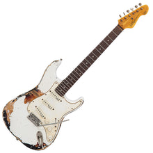 Load image into Gallery viewer, Vintage V6 ProShop Custom-Build ~ Heavy Distressed White Over Sunburst