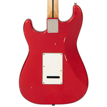 Load image into Gallery viewer, Vintage V6 ProShop Custom-Build Electric Guitar ~ Lightly Distressed/ Matt Candy Apple Red