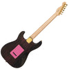 Pink Grain Ash Black Vintage V6 ProShop Unique Electric Guitar