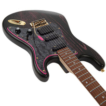 Load image into Gallery viewer, Pink Grain Ash Black Vintage V6 ProShop Unique Electric Guitar