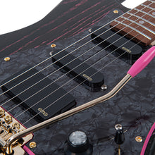 Load image into Gallery viewer, Pink Grain Ash Black Vintage V6 ProShop Unique Electric Guitar