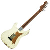 Distressed Vintage White Vintage V6 ProShop Unique Electric Guitar