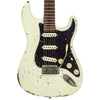 Distressed Vintage White Vintage V6 ProShop Unique Electric Guitar