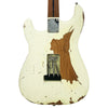 Distressed Vintage White Vintage V6 ProShop Unique Electric Guitar