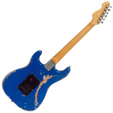 Load image into Gallery viewer, Distressed Metallic Blue Vintage V6 ProShop Unique Electric Guitar