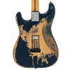 Heavy Distressed Black Vintage V6 ProShop Unique Electric Guitar