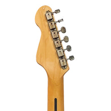 Load image into Gallery viewer, Heavy Distressed Black Vintage V6 ProShop Unique Electric Guitar