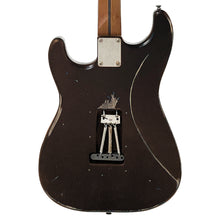 Load image into Gallery viewer, Distressed Dark Brown Vintage V6 ProShop Unique Electric Guitar