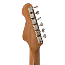 Load image into Gallery viewer, Distressed Dark Brown Vintage V6 ProShop Unique Electric Guitar