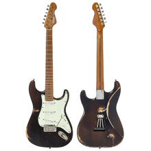 Load image into Gallery viewer, Distressed Tobacco Vintage V6 ProShop Unique Electric Guitar