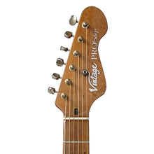 Load image into Gallery viewer, Distressed Tobacco Vintage V6 ProShop Unique Electric Guitar