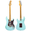 Laguna Blue over Ventura Green Vintage V6 ProShop Unique Electric Guitar
