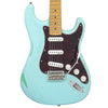 Laguna Blue over Ventura Green Vintage V6 ProShop Unique Electric Guitar
