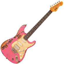 Load image into Gallery viewer, SOLD - Vintage V6 ProShop Custom-Build ~ Radioactive Bubblegum Pink (Contact: Richards Guitars. www.rguitars.co.uk)