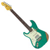 Left Hand Ventura Green/Tobacco Burst Vintage V6 ProShop Unique Electric Guitar