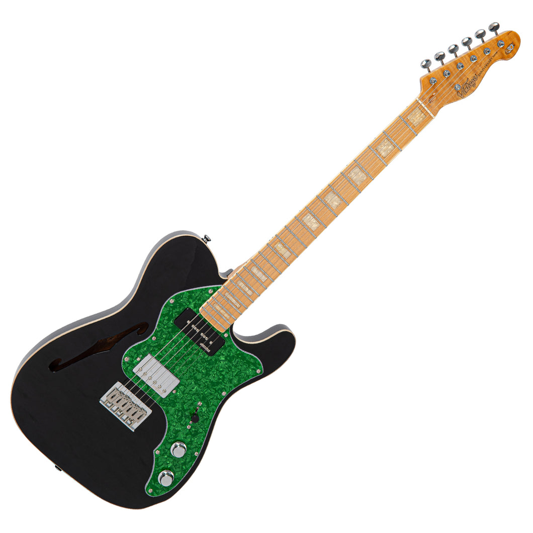 Boulevard Black Vintage 30th Anniversary V72 ReIssued Electric Guitar