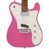Light Distressed Cerise Pink Vintage V72 ProShop Unique Electric Guitar