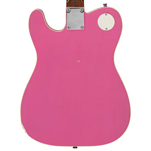 Light Distressed Cerise Pink Vintage V72 ProShop Unique Electric Guitar