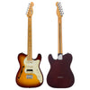 Distressed Gloss Sunburst Vintage V72 ProShop Unique Electric Guitar
