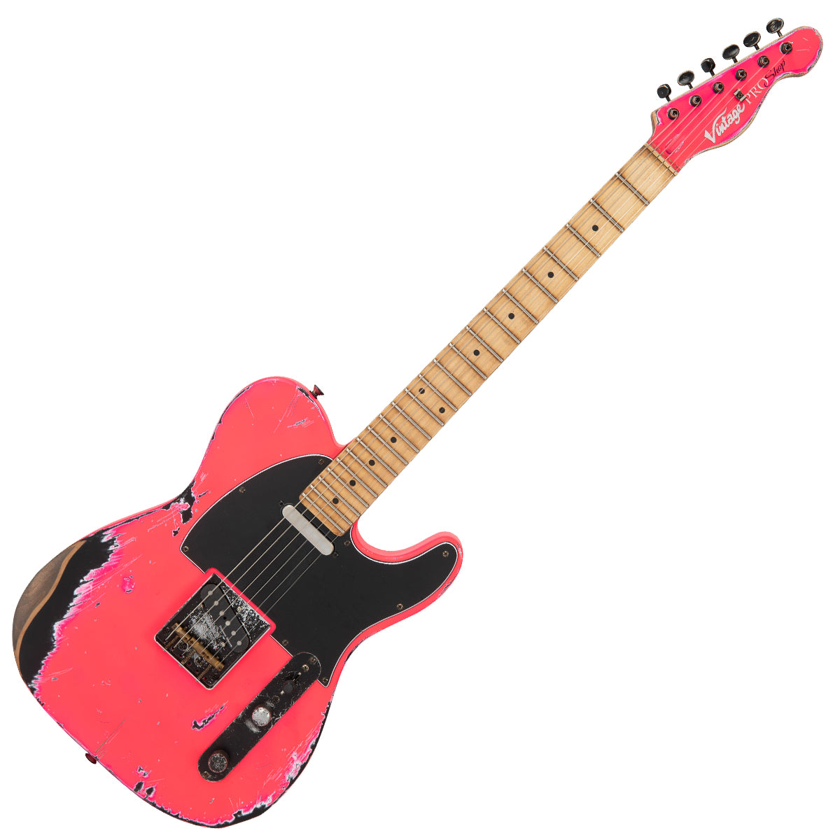 Vintage V75 ProShop Unique ~ Neon Pink – VintageGuitarsRus