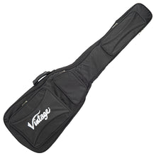 Load image into Gallery viewer, Vintage Deluxe Bass Guitar Bag ~ Black