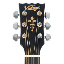 Load image into Gallery viewer, Vintage Stage Series &#39;Folk&#39; Cutaway Electro-Acoustic Guitar