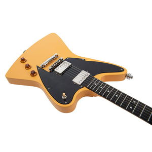 Solar Temple Yellow Vintage Esprit ProShop Custom-Build Electric Guitar