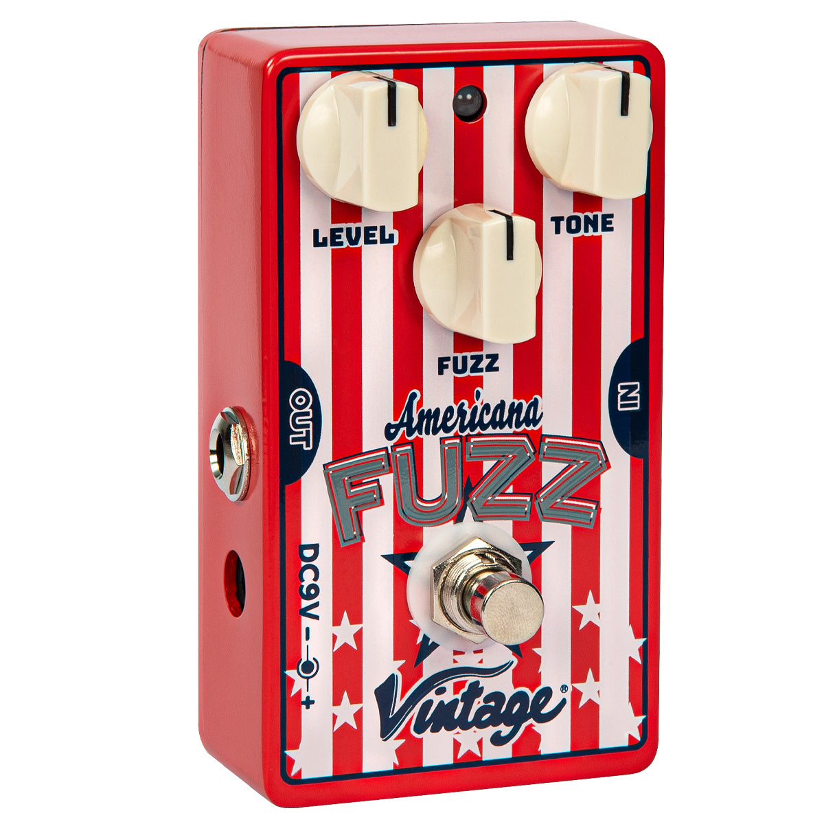 what is a fuzz pedal Vintage Americana Fuzz Effects Pedal