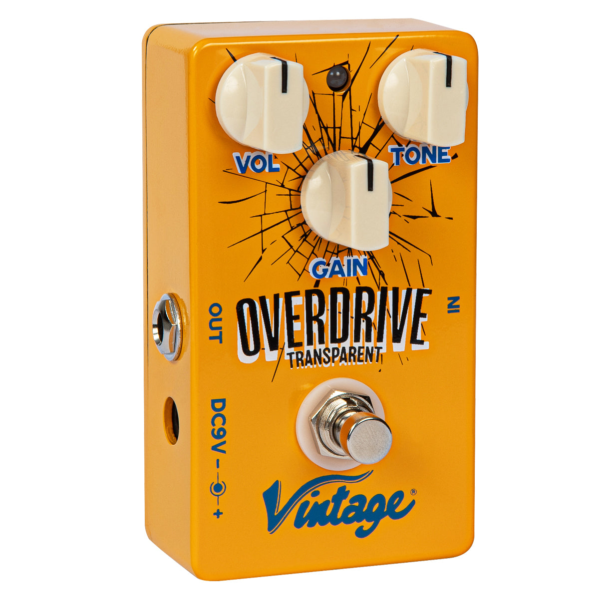vintage overdrive pedal Vintage Transparent Overdrive Effects Pedal