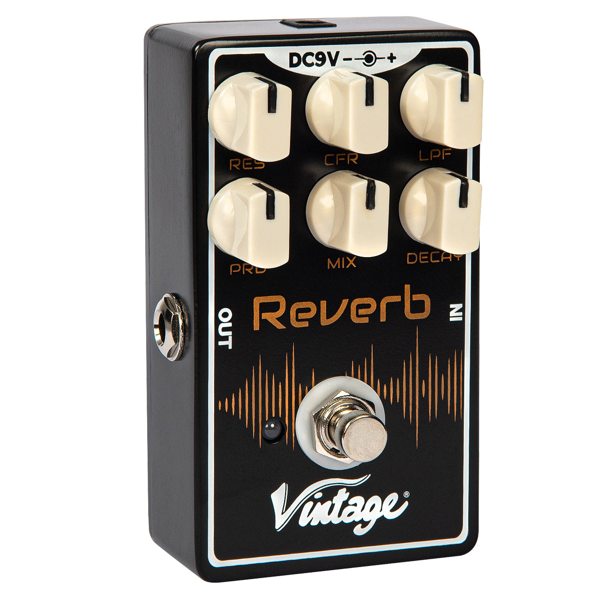 bass pedal reverb Vintage Reverb Effects Pedal