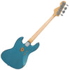 Vintage VJ74 ProShop Unique Bass Guitar ~ Distressed Metallic Blue